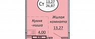 Продажа, студия, Новосибирск, Пролетарская, 155 стр.